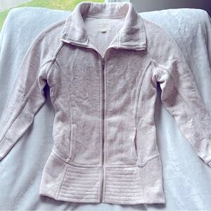 Thread & Supply Cream Teddy Jacket Soft Cozy Outerwear Size XS